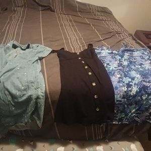 Various clothes of different brands